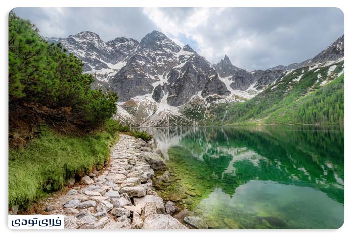 دریاچه مورسکای از جاهای دیدنی لهستان