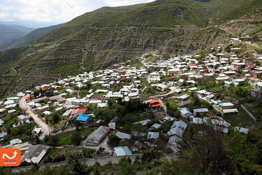 روستای آلاشت در فاصله تهران تا مشهد