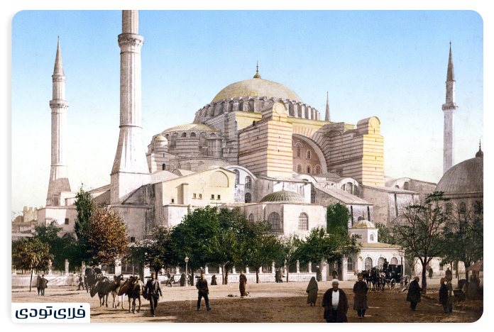 مسجد ایاصوفیه مصالح ساختمانی ایاصوفیه استانبول