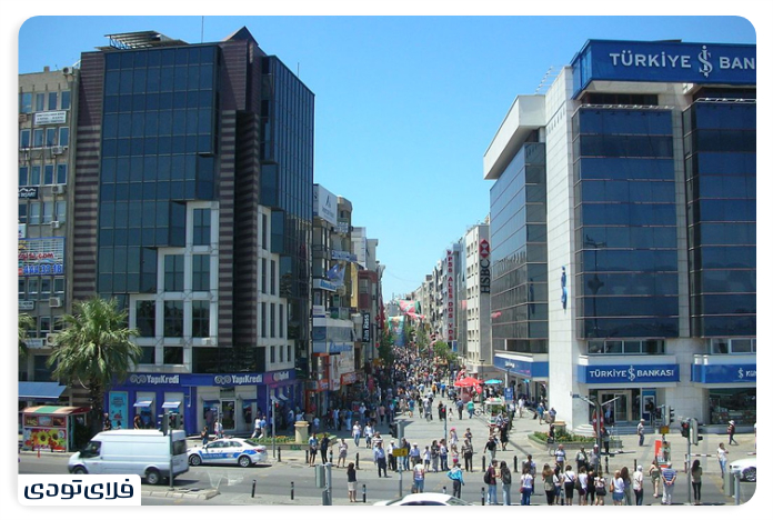 جاهای دیدنی ازمیر بازار و خیابان کارشی یاکا، Karsiyaka shopping street